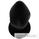 OHMAMA Korek silikonowy anatomiczny 12 cm z przyssawką czarny OHMAMA