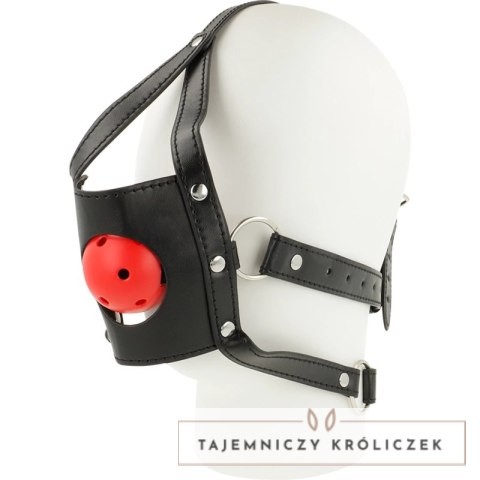 Ohmama Head Harness z Regulacją - Czarna Uprząż z Transparentnym Elementem OHMAMA