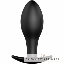 Pretty Love Korek anatomiczny silikonowy kotwica 8,5 cm czarny PRETTY LOVE