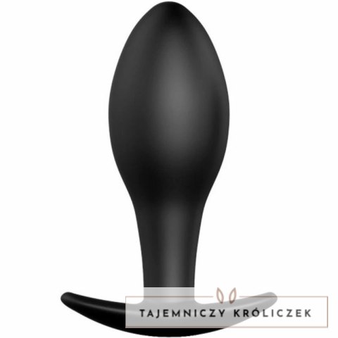 Pretty Love Korek anatomiczny silikonowy kotwica 8,5 cm czarny PRETTY LOVE