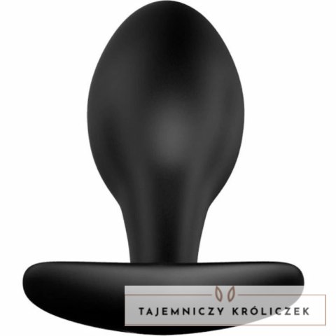 Pretty Love Korek anatomiczny silikonowy kotwica 8,5 cm czarny PRETTY LOVE
