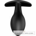 Pretty Love Korek anatomiczny silikonowy kotwica 8,5 cm czarny PRETTY LOVE