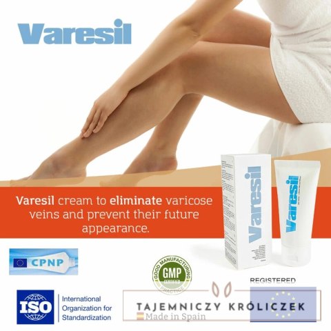 500 Cosmetics Varesil krem na nogi z naturalnymi składnikami 75 ml 500COSMETICS