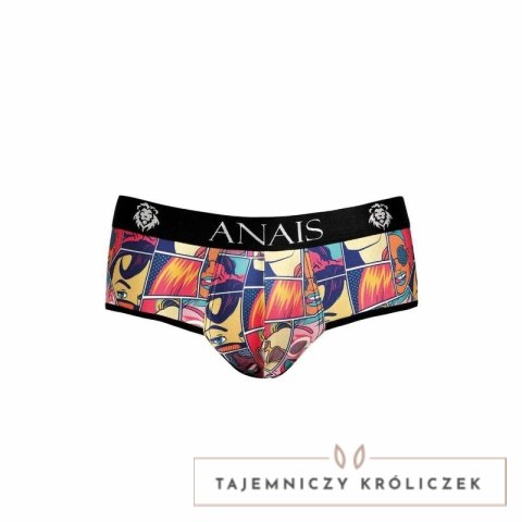 Anais Men Jock Bikini Komiksy S - kolorowy model z odkrytym tyłem ANAIS MEN