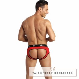 Anais Men Soul Jock Bikini XL czerwone, mikrofibra, otwarte plecy ANAIS MEN