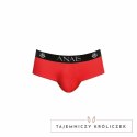 Anais Men Soul Jock Bikini XL czerwone, mikrofibra, otwarte plecy ANAIS MEN