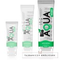 BIOAQUA Lubrykant na bazie wody 200 ml - naturalne składniki, bezbarwny BIOAQUA