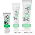 BIOAQUA Naturalny Żel Intymny na Bazie Wody 50 ml - Bezbarwny i Bezzapachowy BIOAQUA