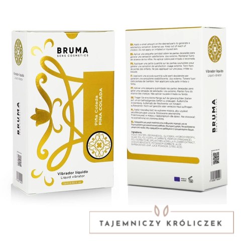 BRUMA Pina Colada Ultra-ślizgowy Żel Intymny 15 ml BRUMA