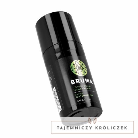 BRUMA Ultra-Gładki Żel Intymny w Płynie Arbuz 15 ml - kompaktowy BRUMA
