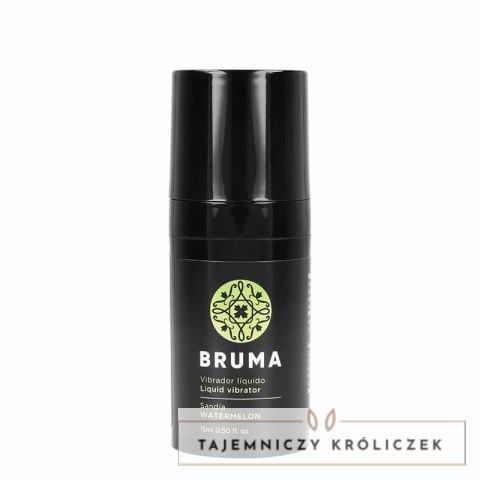 BRUMA Ultra-Gładki Żel Intymny w Płynie Arbuz 15 ml - kompaktowy BRUMA