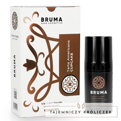 BRUMA Żel intymny Cupcake 15ml - ultraślizg, smak truskawkowego ciastka BRUMA