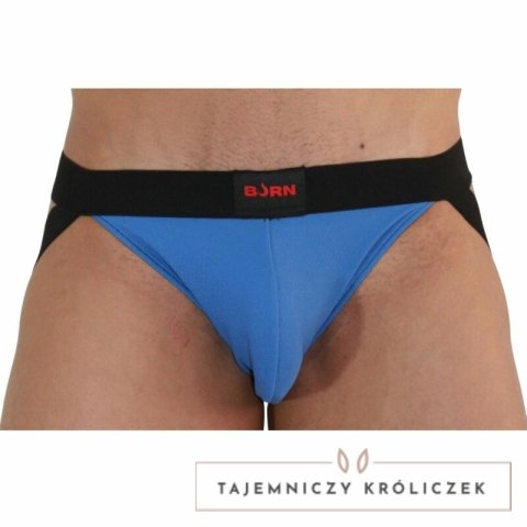 BURN Jock 008 suspensor niebiesko-czarny M - stylowy i wygodny BURN