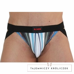 BURN Jock 009 Multicolor/Czarny S - stylowy pas biodrowy unisex BURN