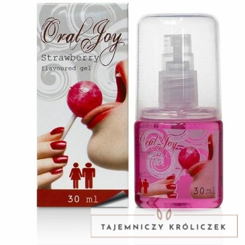 Cobeco Oral Joy Strawberry żel smakowy do masażu 30 ml COBECO PHARMA