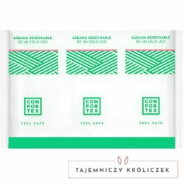 Confortex Prześcieradło Jednorazowe 150x200 cm z Torbą, Higieniczne CONFORTEX