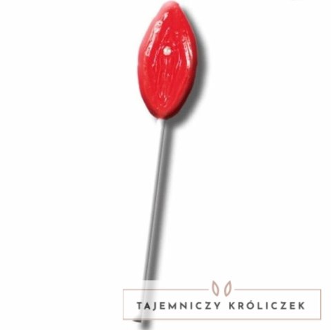 Diablo Goloso Lizak Żelowy Usta Truskawkowy 30g Imprezowy Gadżet DIABLO