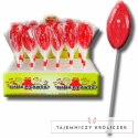 Diablo Goloso Lizak Żelowy Usta Truskawkowy 30g Imprezowy Gadżet DIABLO