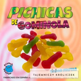Diablo Goloso Żelki Owocowe Plastry Mix Smakow 120g DIABLO