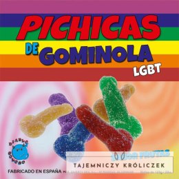 Diablo Picante Pride - Żelki owocowe z cukrem w kolorowym opakowaniu 120g PRIDE