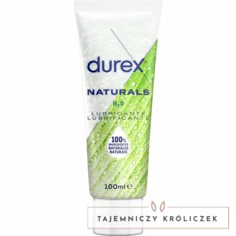 Durex Naturals Żel Intymny 100 ml bezzapachowy, składniki naturalne Durex
