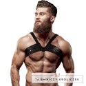 Fetish Submissive Attitude Uprząż Męska na Klatkę Piersiową Eco Skora One Size FETISH SUBMISSIVE