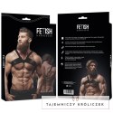Fetish Submissive Attitude Uprząż Męska na Klatkę Piersiową Eco Skora One Size FETISH SUBMISSIVE