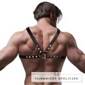 Fetish Submissive Attitude Uprząż Męska na Klatkę Piersiową Eco Skora One Size FETISH SUBMISSIVE