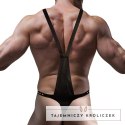 Fetish Submissive Attitude uprząż męska V eko-skora uniwersalna FETISH SUBMISSIVE