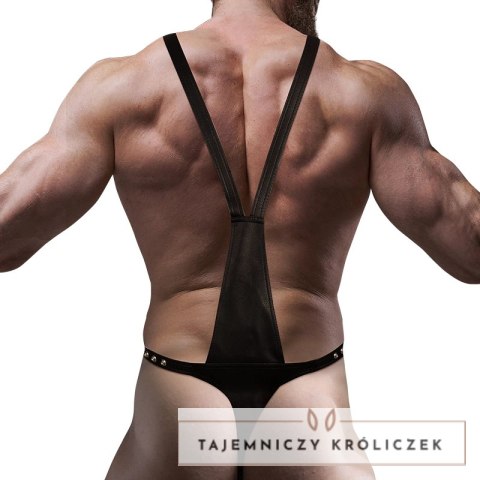 Fetish Submissive Attitude uprząż męska V eko-skora uniwersalna FETISH SUBMISSIVE