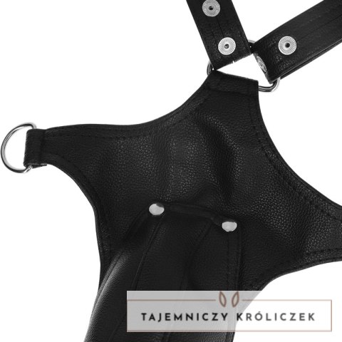 Fetish Submissive Attitude uprząż męska V eko-skora uniwersalna FETISH SUBMISSIVE