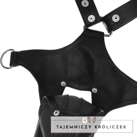 Fetish Submissive Attitude uprząż męska V eko-skora uniwersalna FETISH SUBMISSIVE