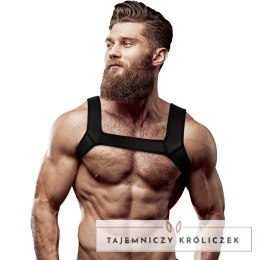 Fetish Submissive Attitude uprząż neoprenowa na klatkę piersiową L FETISH SUBMISSIVE