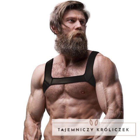 Fetish Submissive Attitude uprząż neoprenowa na klatkę piersiową L FETISH SUBMISSIVE