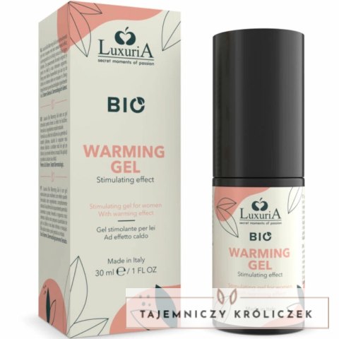 Intimateline Luxuria Bio Żel Rozgrzewający Dla Kobiet 30ml Naturalny INTIMATELINE