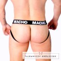 MACHO MX28FR Jockstrap Neonowy Rożowy M - Anatomiczny Komfort i Styl MACHO UNDERWEAR