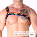 MACHO Rzymska szelka Pride L/XL - elastyczna uprząż, unisex MACHO UNDERWEAR