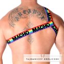 MACHO Rzymska szelka Pride L/XL - elastyczna uprząż, unisex MACHO UNDERWEAR