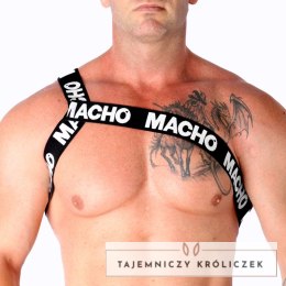 Macho Szelki Rzymskie Elastyczne Białe L/XL - Komfort i Styl MACHO UNDERWEAR