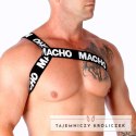 Macho Szelki Rzymskie Elastyczne Białe L/XL - Komfort i Styl MACHO UNDERWEAR