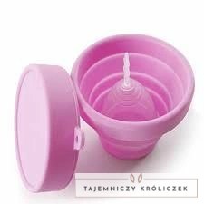 Nina Kiki Sterylizator Składany do Kubeczkow Menstruacyjnych Silikonowy NINA KIKI