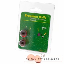 Taloka Brazylijskie Kule Żelowe Truskawka i Szampan 2 sztuki TALOKA