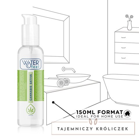 Waterfeel Cannabis Aroma żel nawilżający z olejem konopnym 150 ml WATERFEEL
