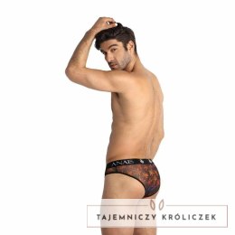 ANAIS MEN Chill Slip XL Czarny Tulle Kolorowy Print Komfortowy Pas ANAIS MEN