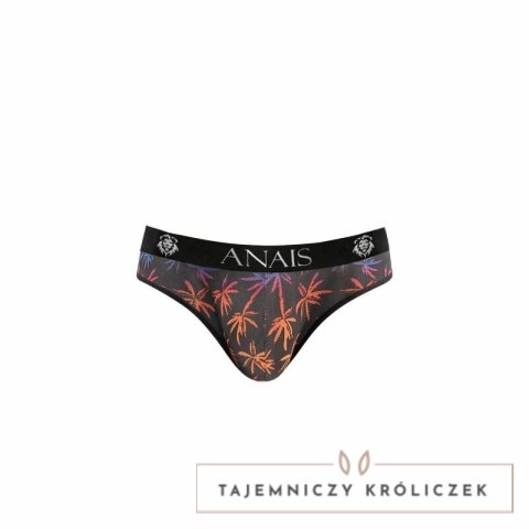 ANAIS MEN Chill Slip XL Czarny Tulle Kolorowy Print Komfortowy Pas ANAIS MEN