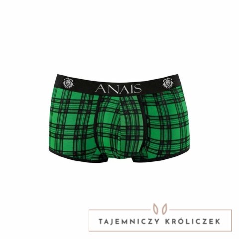 ANAIS MEN Magic Boxer S - Bokserki męskie w zielono-czarną kratę ANAIS MEN