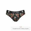ANAIS MEN Power Slip L - Męskie Slipy z Motywem Roż i Czaszek, L ANAIS MEN
