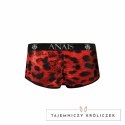 ANAIS MEN Savage Brief XL czerwony mikrofasadowy wzor zwierzęcy ANAIS MEN