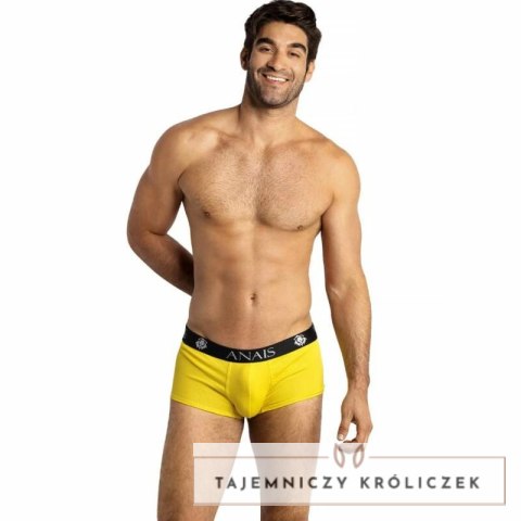 ANAIS MEN Tokio Boxer S żołte bokserki z modalu, dłuższe nogawki ANAIS MEN