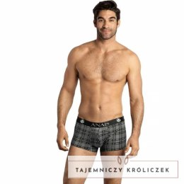 Anais Men Balance Boxer S czarno-szara kratka, mikrofibra ANAIS MEN